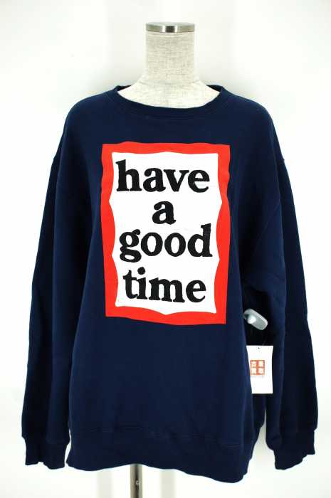 HAVE A GOOD TIME (ハブ ア グッド タイム) スウェットプルオーバー メンズ トップス