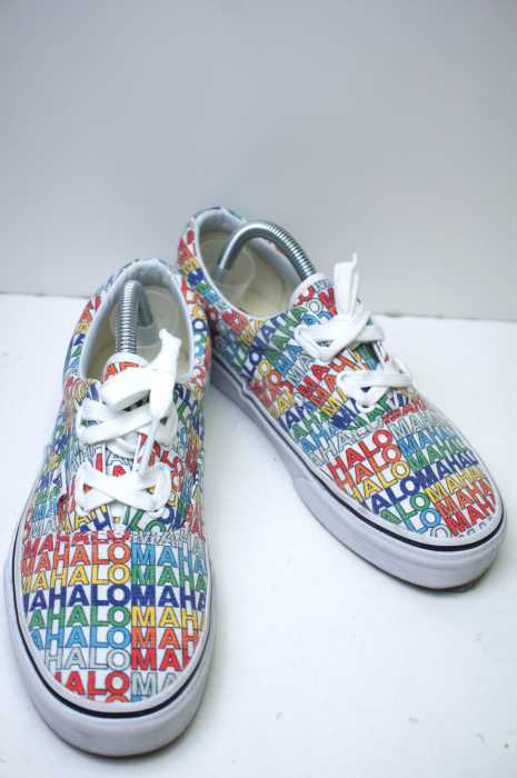 VANS (バンズ) 総柄ローカットスニーカー レディース シューズ