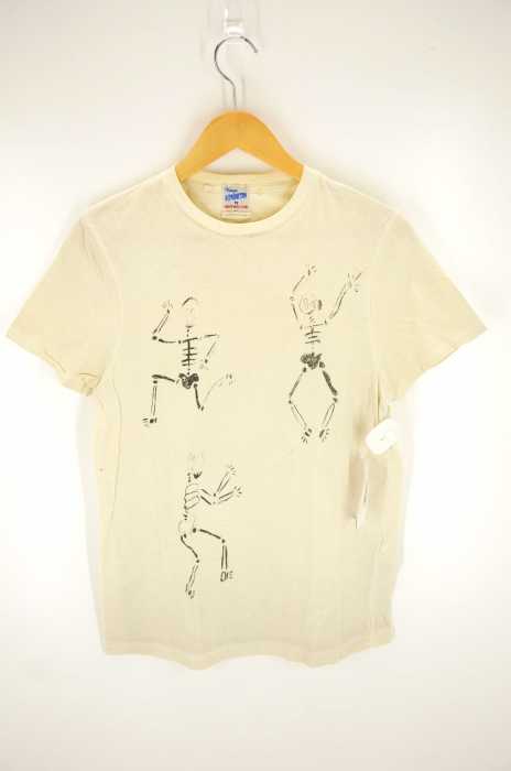 Vintage REPRODUCTION by LEVI'S VINTAGE CLOTHING（ヴィンテージリプロダクション バイ リーバイスヴィンテージクロージング） ハンドドローイング プリント半袖Tシャツ メンズ トップス