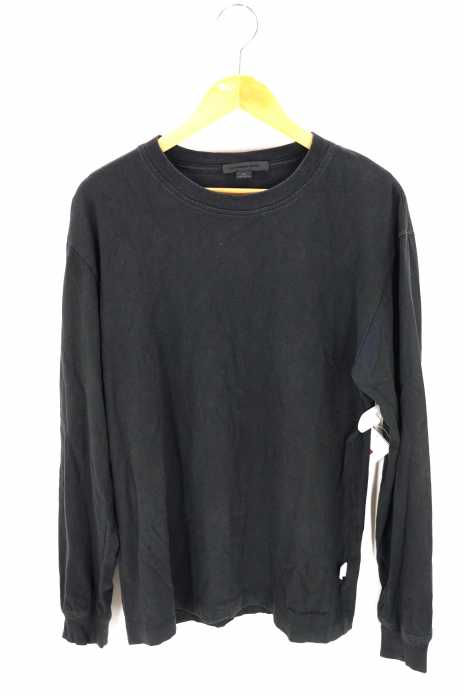 Alexander Wang （アレキサンダーワン） 裾ロゴクルーネックTシャツ メンズ トップス