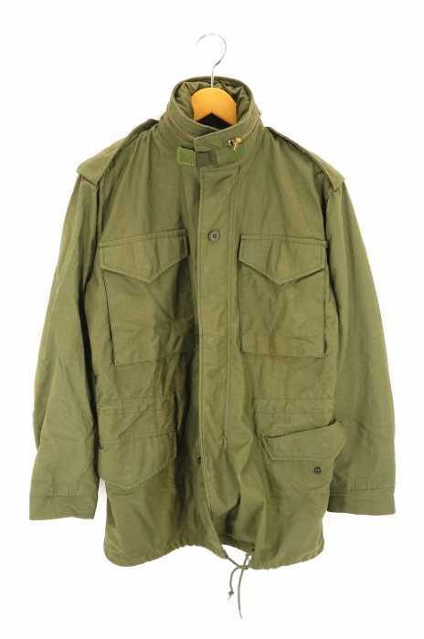 USED古着  （ユーズドフルギ） M-65 SCOVILL SERVAL ジップ メンズ アウター