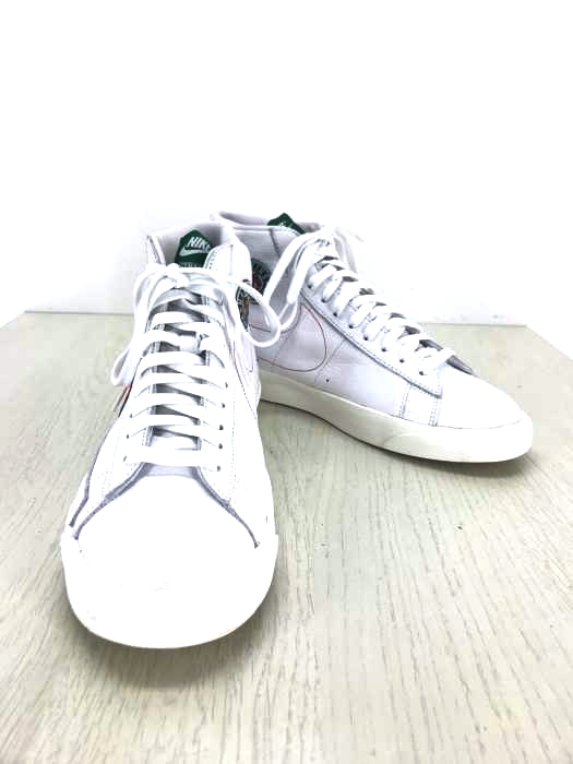 NIKE（ナイキ） BLAZER MID QS HH STRANGER THINGS white/cosmic clay-pine green メンズ シューズ