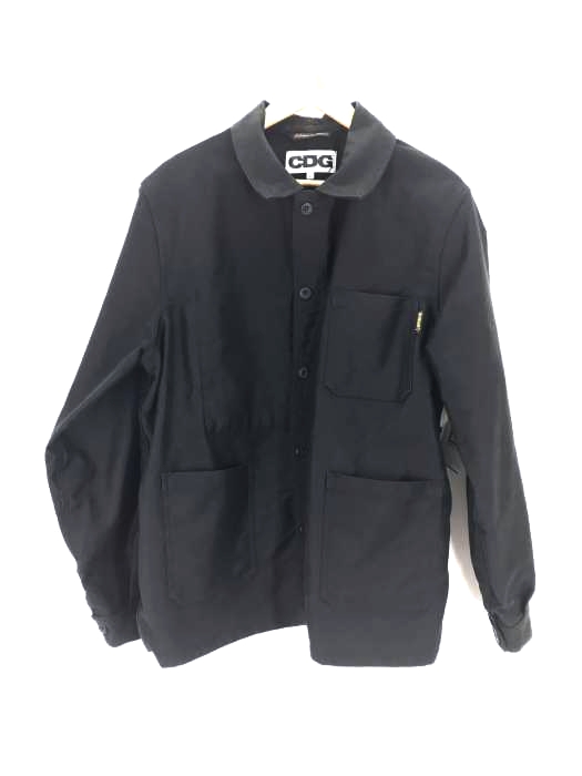 GOOD DESIGN SHOP COMME des GARCONS（グッドデザインショップコムデギャルソン） CDG LOGO LE LABOUREUR WORK JACKET メンズ アウター