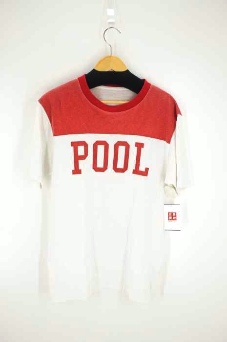 THE POOL（レイノプール） ロゴプリントクルーネックTシャツ メンズ トップス
