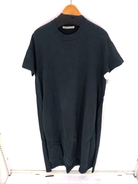 ACNE STUDIOS(アクネストゥディオズ) クルーネック半袖ワンピース レディース ワンピース