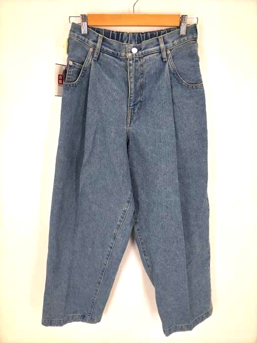 NEON SIGN（ネオンサイン） 21AW WIDE DENIM SLACKS USED ワイドデニム スラックス メンズ パンツ