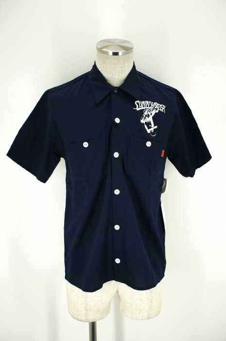 SUNNY C SIDER () 16SS 半袖プリントシャツ メンズ トップス