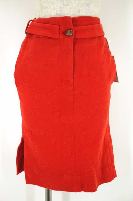 Vivienne Westwood RED LABEL （ヴィヴィアンウエストウッドレッドレーベル） コットンスリットスカート レディース スカート