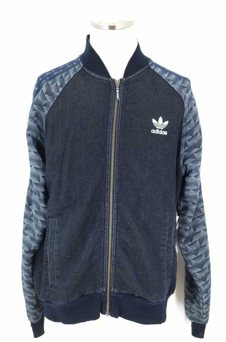 adidas originals (アディダスオリジナルス) フレンチテリーデニムトラックトップ メンズ トップス