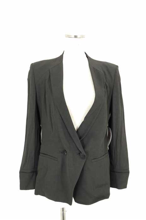 HELMUT LANG （ヘルムートラング） ダブルブレストレーヨンテーラードジャケット レディース アウター