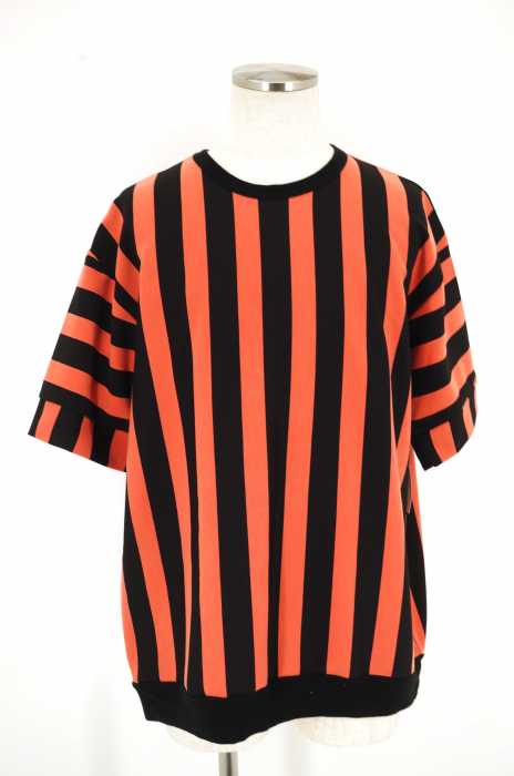 LUI'S （ルイス） ストライプポンチTシャツ メンズ トップス