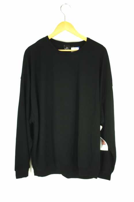MONO-MART（モノマート） ビッグシルエットクルーネックロングTシャツ メンズ トップス
