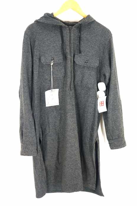 Engineered Garments (エンジニアードガーメンツ) ハーフジップロングパーカー メンズ トップス