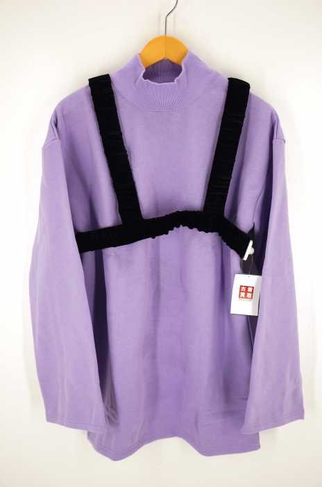 BUBBLES × fav（バブルス） モックネックスウェットワンピース レディース ワンピース