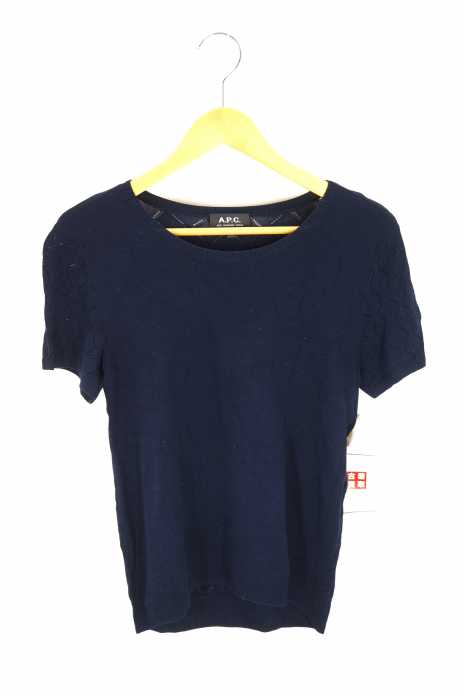 A.P.C. （アーペーセー） 半袖ニットブラウス レディース トップス