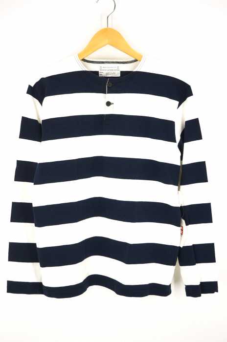 WORKERS.CO.LTD(ワーカーズ) ヘンリーネックボーダーカットソー メンズ トップス