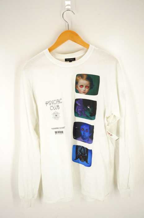 MILKBOY(ミルクボーイ) PSYCHIC TV L.S. TEE プリントTシャツ レディース トップス