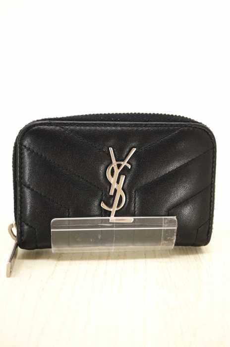 Saint Laurent（サンローラン） NAPPA LUIR ラウンドジップ コインケース レディース 財布・ケース