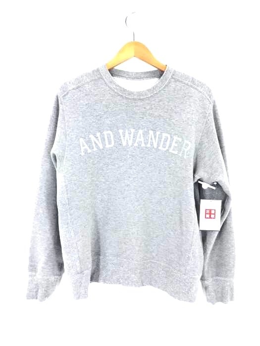 and wander(アンドワンダー) sweat pullover メンズ トップス