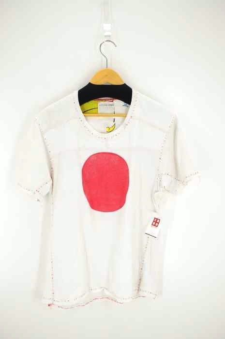 keisuke kanda(ケイスケカンダ) プリントステッチクルーネックTシャツ メンズ トップス