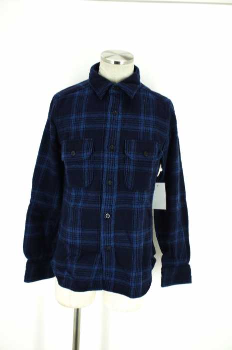 NIGEL CABOURN （ナイジェルケーボン ） CPO SHIRTS ウールチェックシャツ メンズ トップス