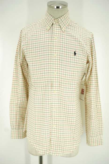 RALPH LAUREN （ラルフローレン） CUSTOM FIT ギンガムチェックボタンダウンシャツ メンズ トップス