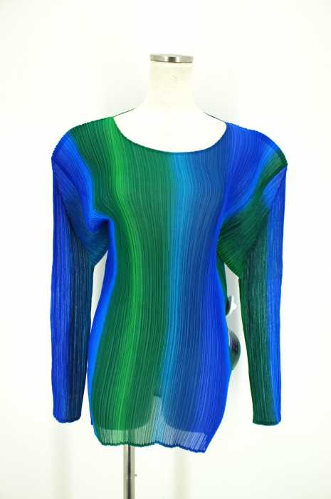 ISSEY MIYAKE (イッセイミヤケ) プリーツカットソー レディース トップス