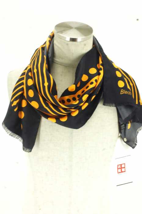 Blech () 総柄シルクストール メンズ ファッション雑貨