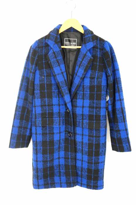 CECIL McBEE（セシルマクビー） チェックチェスターコート レディース アウター