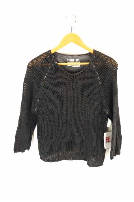 MM6 Maison Margiela （エムエムシックス メゾンマルジェラ） 6  タイトフィット  コットンニットプルオーバー レディース トップス