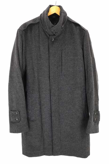 DKNY （ダナキャランニューヨーク） スタンドカラー　比翼コート メンズ アウター