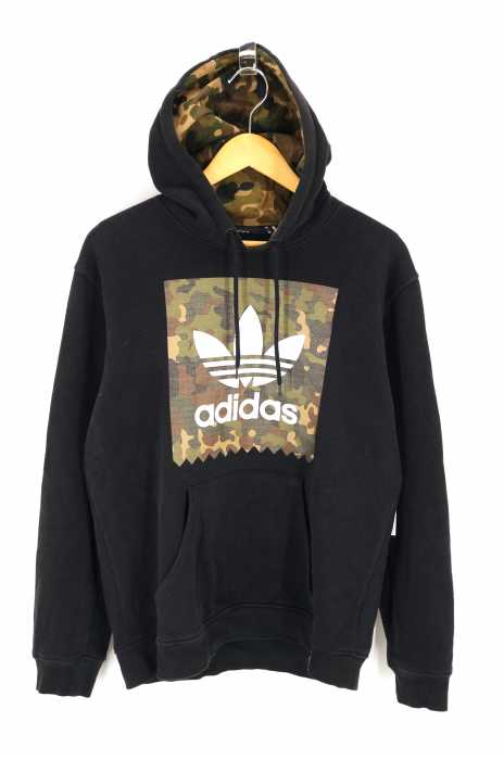 adidas （アディダス） BB CAMO HD　カモ柄プルオーバーパーカー メンズ トップス