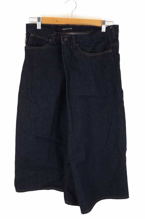 LAD MUSICIAN (ラッドミュージシャン) FRONT TUCK CROPPED DENIM メンズ パンツ