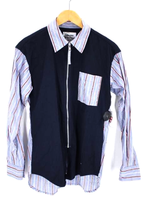 Vivienne Westwood MAN（ヴィヴィアンウエストウッドマン） ストライプ ビッグシャツ メンズ トップス