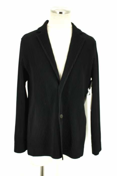 ISSEY MIYAKE HOMME PLISSE (イッセイミヤケオムプリッセ) 2015 2Bテーラードプリーツジャケット メンズ アウター