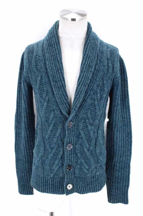 ARMANI （アルマーニ） ショールカラーニットカーディガン メンズ トップス