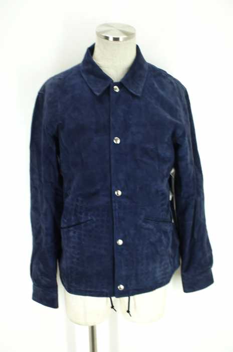 UNITED ARROWS green label relaxing （ユナイテッドアローズグリーンレーベルリラクシング） ゴートレザーコーチジャケット メンズ アウター