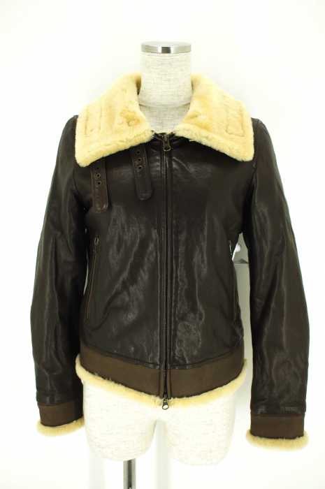 BEAUTY & YOUTH UNITED ARROWS （ビューティーアンドユースユナイテッドアローズ） ムートンレザージャケット レディース アウター
