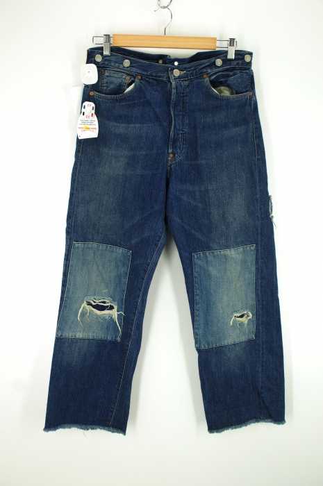 Levis VintageClothing （リーバイスヴィンテージクロージング） 15501 XX カットオフ加工デニムパンツ メンズ パンツ