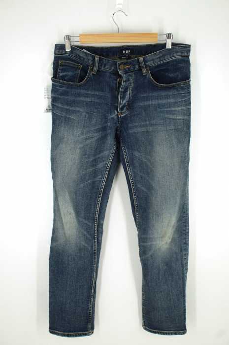 HUF （ハフ） SLIM FIT USED 加工 デニムパンツ メンズ パンツ