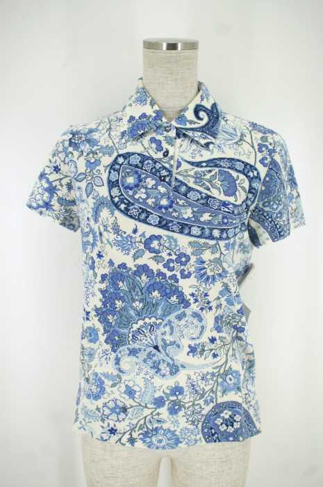 ETRO （エトロ） 花柄ポロシャツ レディース トップス