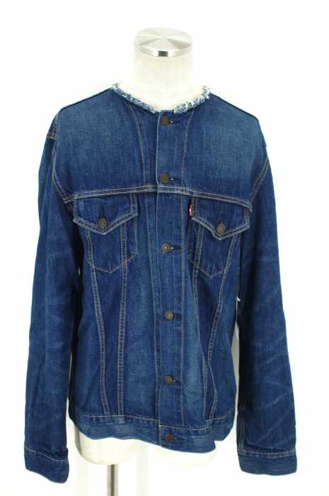 Levi's （リーバイス） ノーカラーデニムジャケット メンズ アウター
