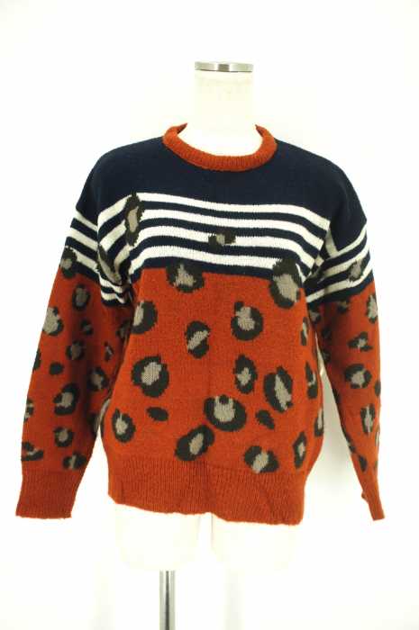 AMERI （アメリ） 16AW SPRINKLE LEOPARD KNIT レディース トップス