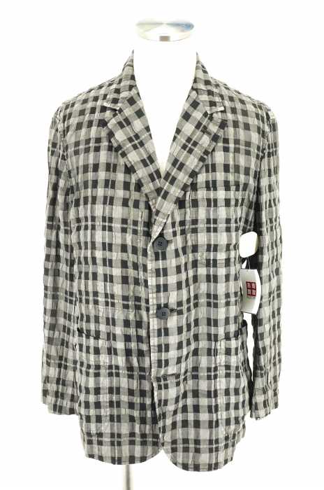 ISSEY MIYAKE MEN （イッセイミヤケメン） シワ加工チェック柄