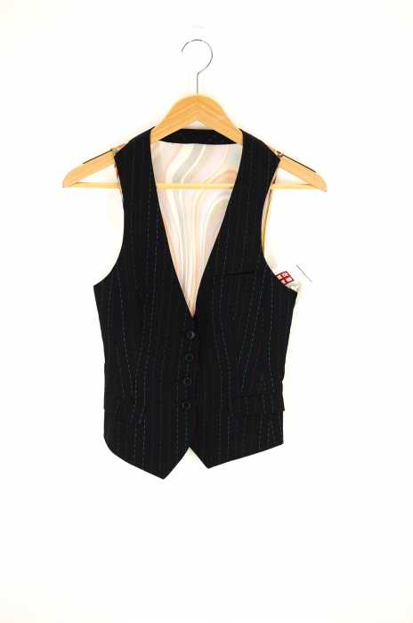 Paul Smith BLACK（ポールスミスブラック） メッシュ切替 ベスト レディース トップス