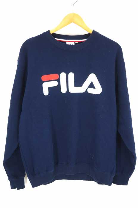 FILA （フィラ） ロゴプリントスウェット メンズ トップス