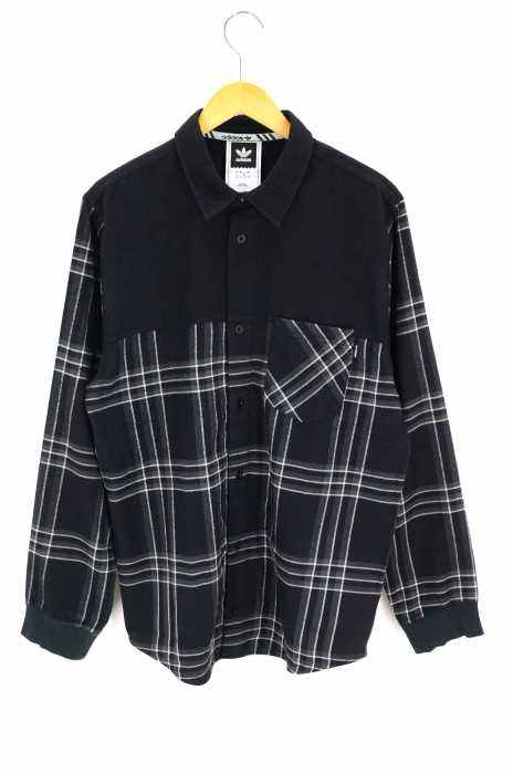 adidas (アディダス) BOSSK FLANNEL メンズ トップス