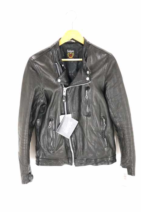 SCHOTT×ATTACHMENT（ショット アタッチメント） ダブルシープレザー メンズ アウター