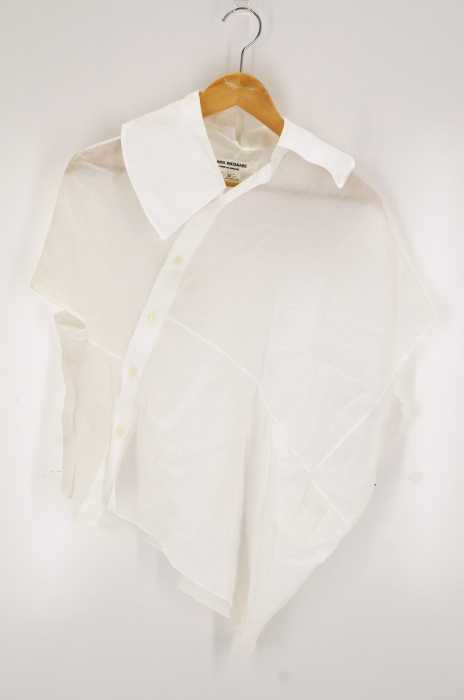 JUNYA WATANABE COMME des GARCONS （ジュンヤワタナベコムデギャルソン） AD2013 ビックカラー変形ボタンブラウス レディース トップス