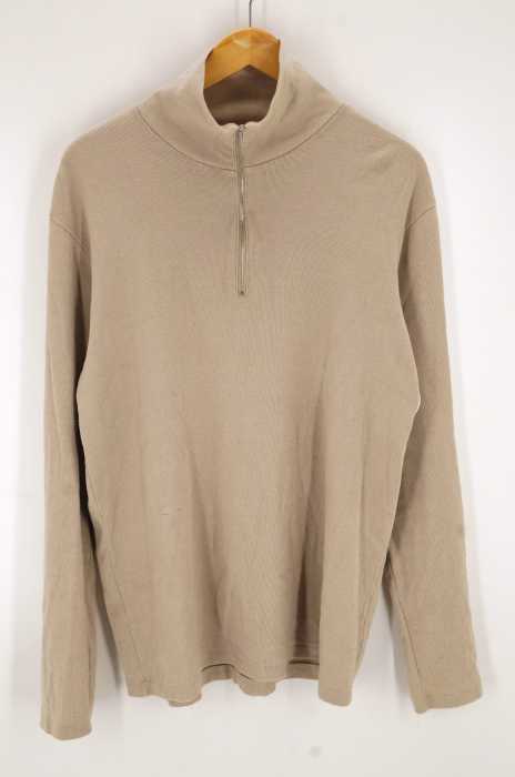 AURALEE （オーラリー） HARD TWIST RIB HALF-ZIP メンズ トップス